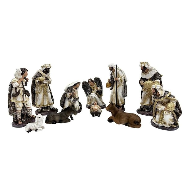 Religious Gifting Nativity Set - 11 Piece 13cm