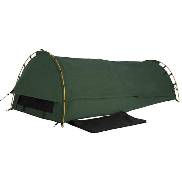 Oztrail Flinders Discovery Double Swag Dome Outdoor Camping/Hiking Tent Green