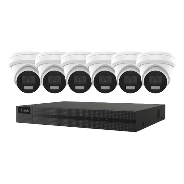 HiLook 6MP 6 Camera 8CH NVR Kit