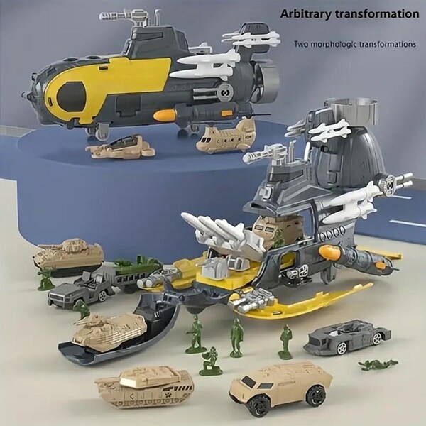 Childrens' Submarine Models Military Models Simulation Models Assembly Toys Gift for Boys and Girls