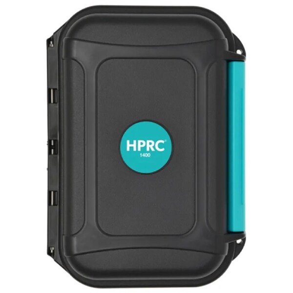 HPRC 1400 Hard Case with Empty Interior - Black/Blue