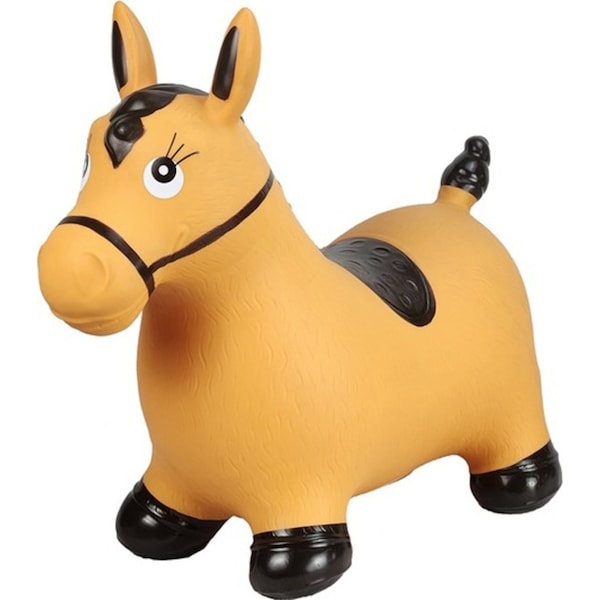 Kaper Kidz Bouncy Rider Ginger The Horse Kids/Children Ride On Bouncer Toy 12m+