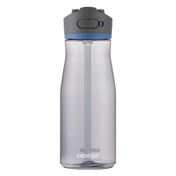 Contigo Ashland 2.0 Autospout 946ml Plastic Water Bottle Container Blue Corn