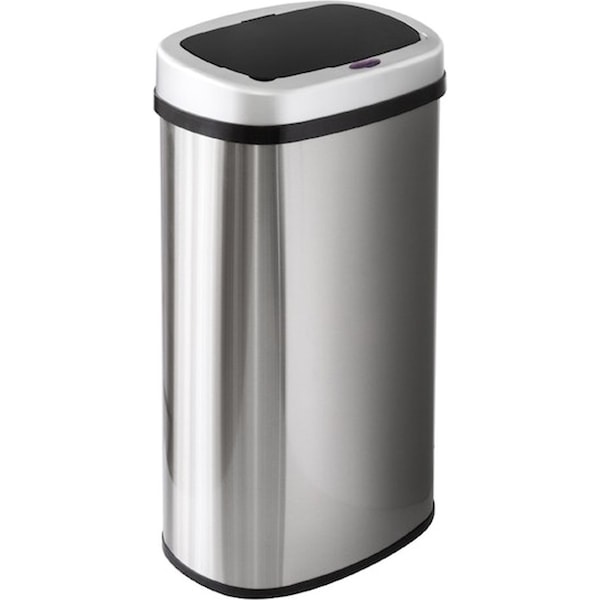 Hacienda 60L Sensor Activated Home Kitchen Decor Rubbish Bin Stainless Steel
