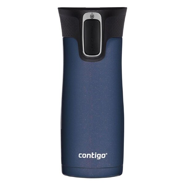 Contigo West Loop Autoseal 473ml Stainless Steel Mug Travel Cup Midnight Berry