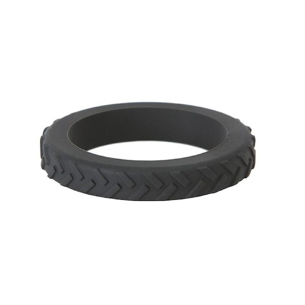 Chewigem Tread Sensory/Fidget Silicone Chew Wrist Bangle (Adult Size) Black 3y+