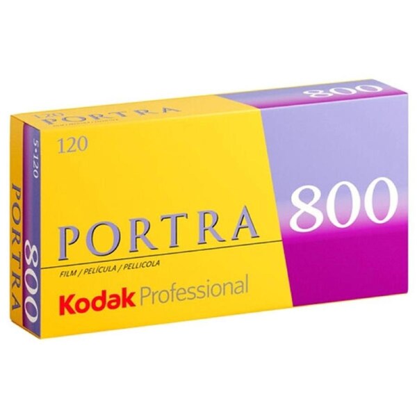 Kodak Portra 800 Colour 120 Film 5 Pack