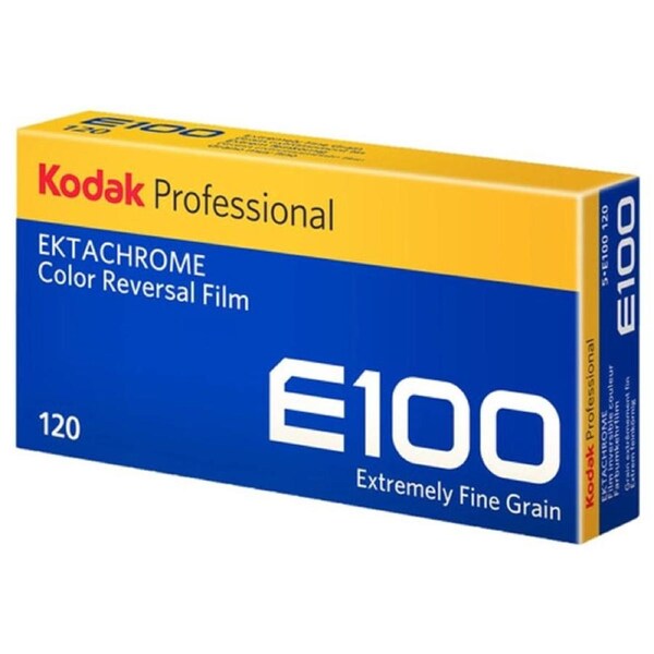 Kodak E100 Colour Reversal 120 Film - 5 Pack