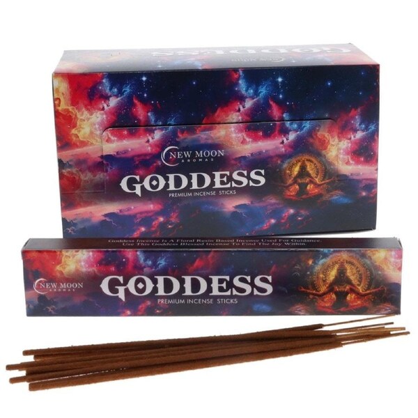 Goddess 120 Incense Sticks New Moon