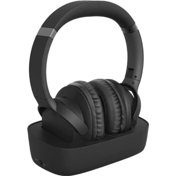 AVANTREE ENSEMBLE WIRELESS HEADPHONE WITH CHARGE BASE BT TRANSMITTER 2 IN 1