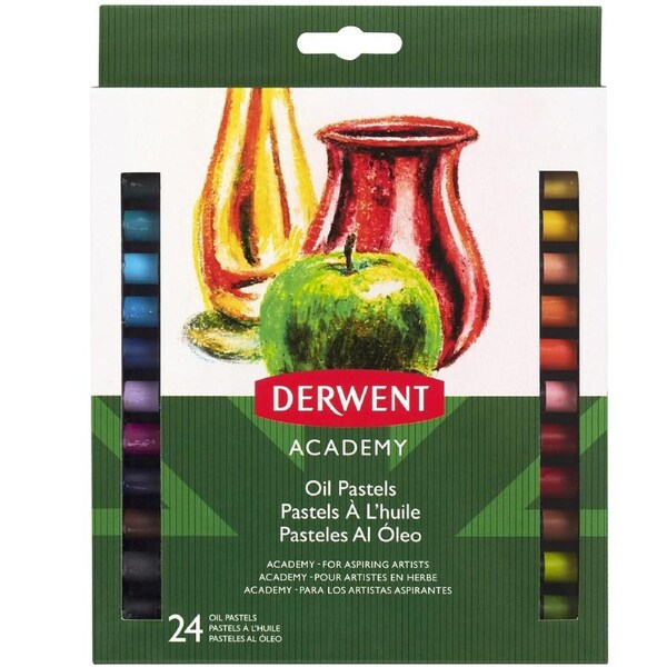 Derwent Academy Oil Pastels Assorted Colours Set of 24
