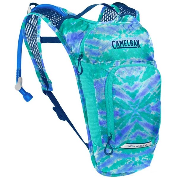Camelbak Mini MULE 1.5L Kids Sports Hydration Pack - Tie Dye / Blue