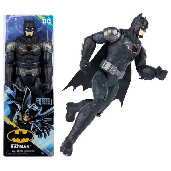 DC Comics-Batman Combat-Action Figure 12 Inch Preschool Toys & Pretend Play Ages 3+ New Toy