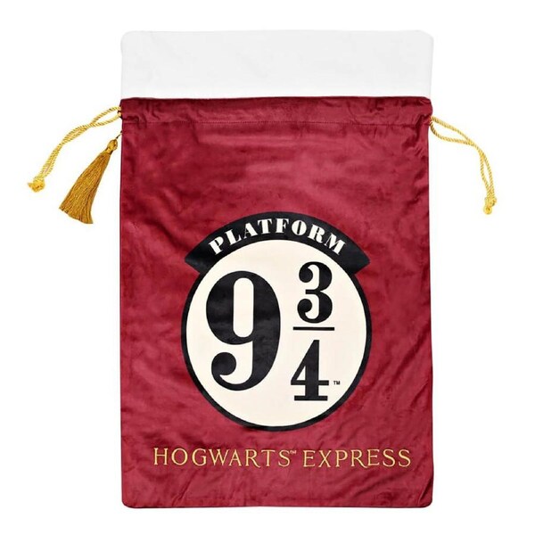 Harry Potter Christmas: Platform 9 3/4 Santa Sack