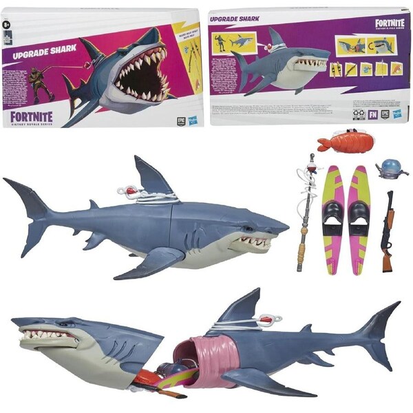FORTNITE Victory Royal Series 6" Upgrade Shark Includes 6 Accessories Video Game