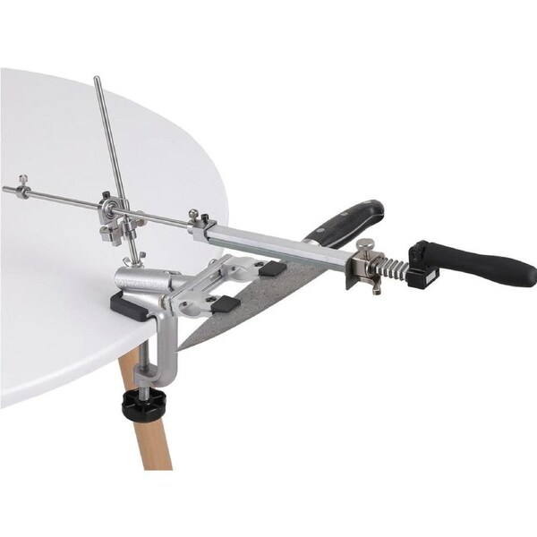 RX-009 360° Rotation Flip Fixed-Angle Stainless Steel Knife Sharpener Set