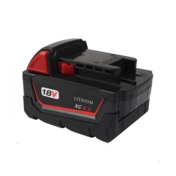 Milwaukee M18 Compatible 18V Battery Replacement 6.0Ah Li-ion Battery