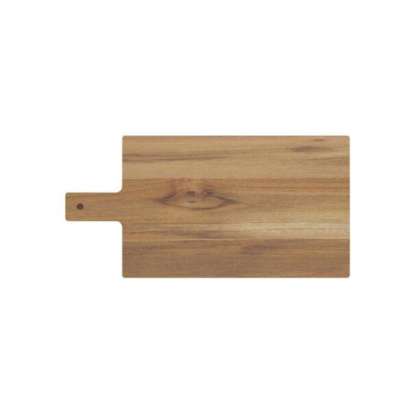 Tramontina 50x25cm Teak Wood Kitchen Cutting/Chopping Board Rectangle w/ Handle