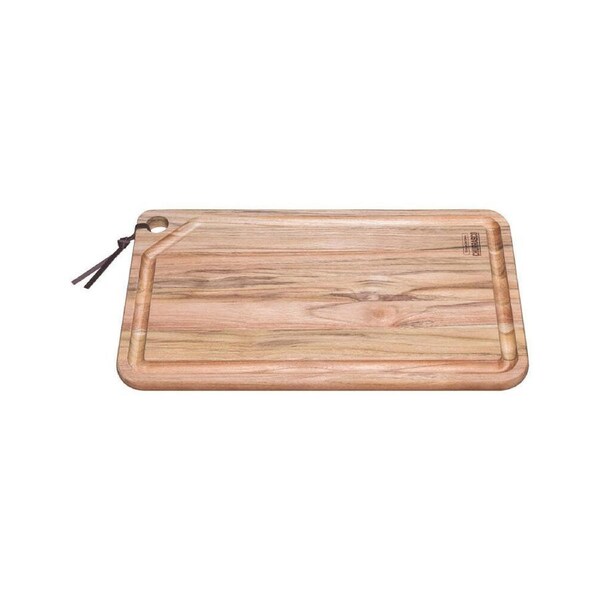 Tramontina 49x28cm Barbecue Teak Wood Cutting/Chopping Board Serving Rectangle
