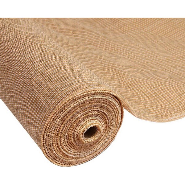 Shade Cloth Shadecloth Sail Sun Roll Mesh Outdoor UV - Black