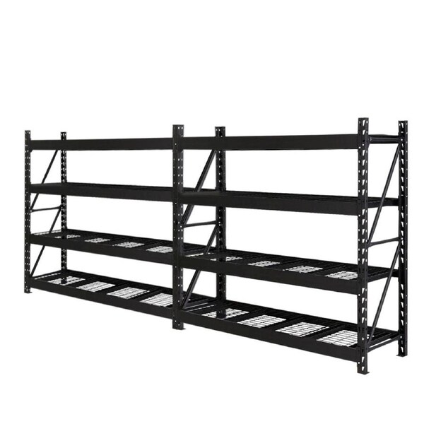 Steel Garage Shelving Warehouse Rack Pallet Storage - 4x2m