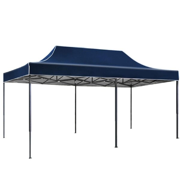 Gazebo Pop Up Marquee Outdoor Wedding Tent Kit Navy - 3x6m