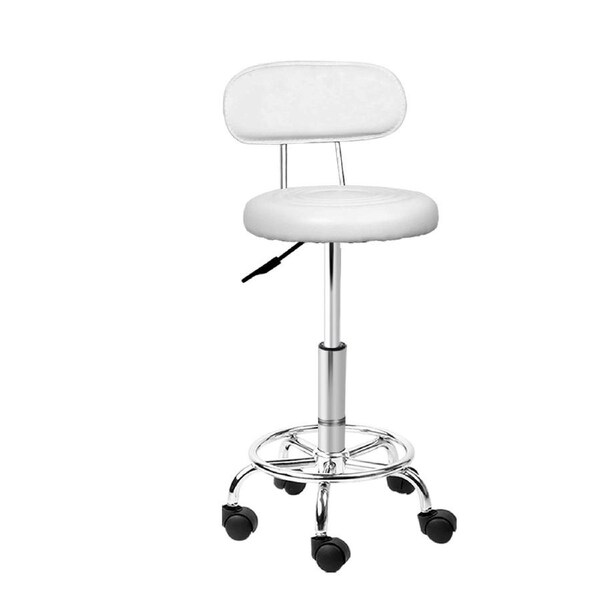 Salon Stool Swivel Barber Chair Backrest Hairdressing