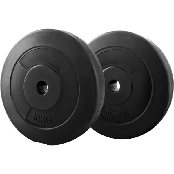 10KG Barbell Weight Plates Standard Home Gym Press Fitness Exercise 2pcs