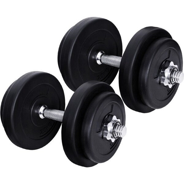 20KG Dumbbells Dumbbell Set Weight Training Plates Home Gym Fitness Exercise