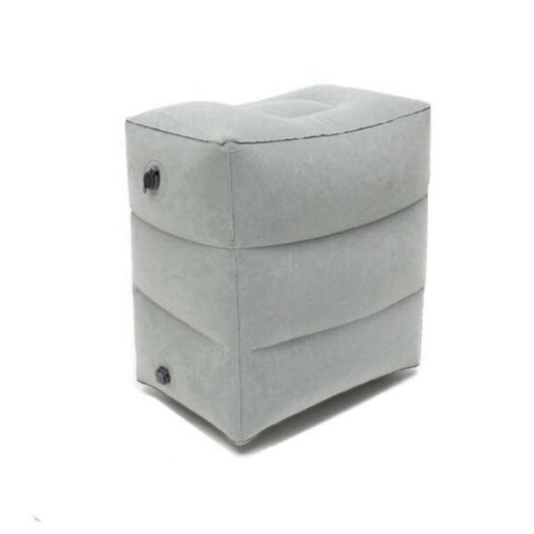 Leg Footrest Relax Inflatable Foot Rest Travel Air Pillow Cushion