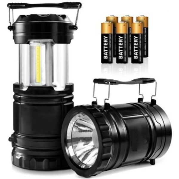 Portable LED Camping Lantern Set