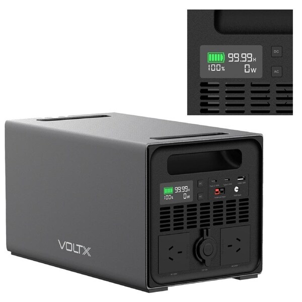 VoltX M2400 2400W 2240Wh Power Station – Perfect for Emergency Backup & Outdoor Adventures