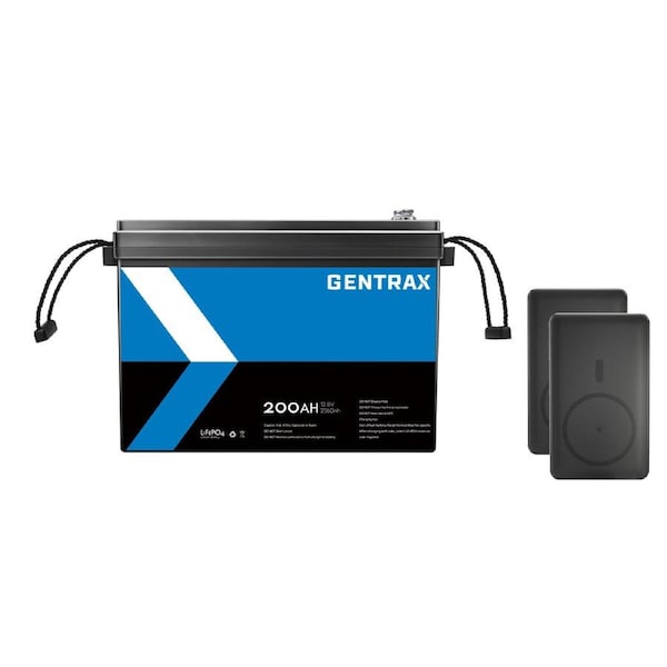GENTRAX 12V 2560Wh Lithium Battery + 20000mAh Power Bank
