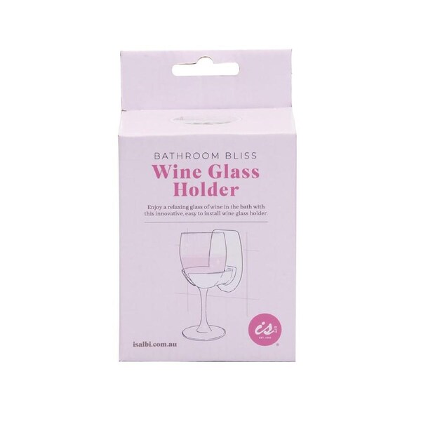 Bathroom Bliss - Wine Glass Holder
