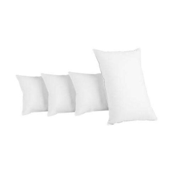 King Size 4 Pack Bed Pillow Medium 2 Firm & 2 Microfibre Fiiling