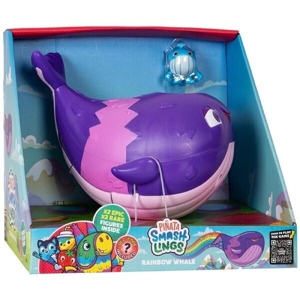 Pinata Smashlings Rainbow Whale Playset