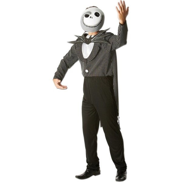 The Nightmare Before Christmas Jack Skellington Costume Dress Up Outfit Size XL