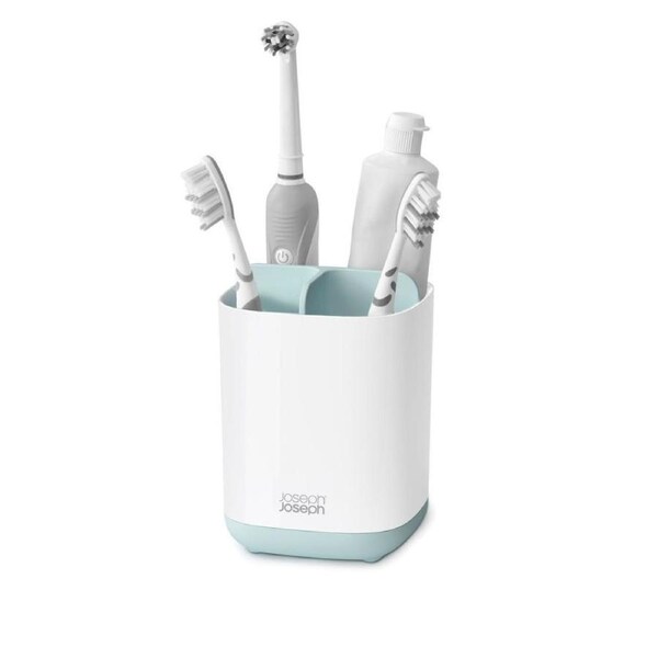 Joseph Joseph EasyStore Small Toothbrush Caddy Blue