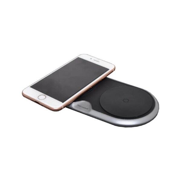 QI Wireless Dual Phone Fast Charging Pad