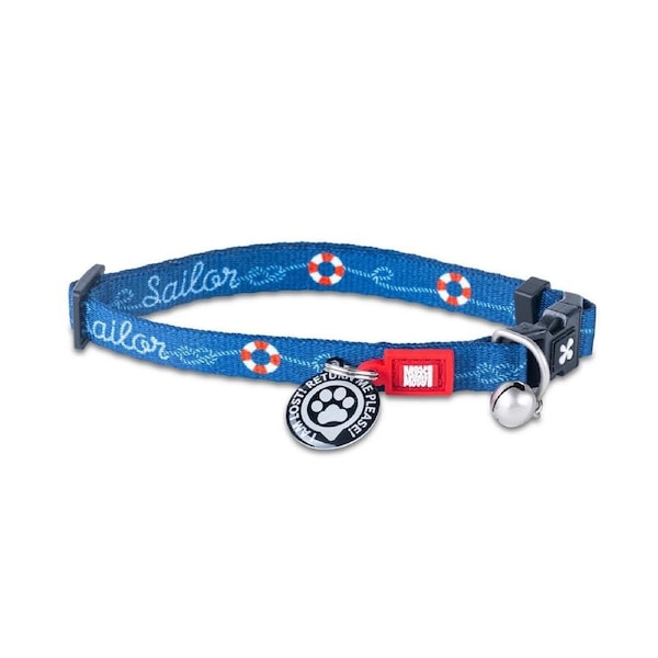 Max & Molly Smart ID Cat Collar - Sailor