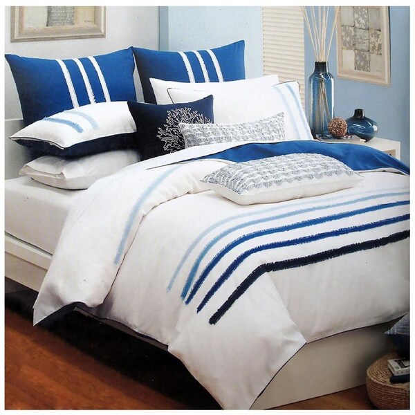 Georgia Blue Quilt Cover Set King