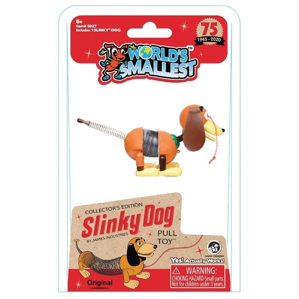 World's Smallest Slinky Dog