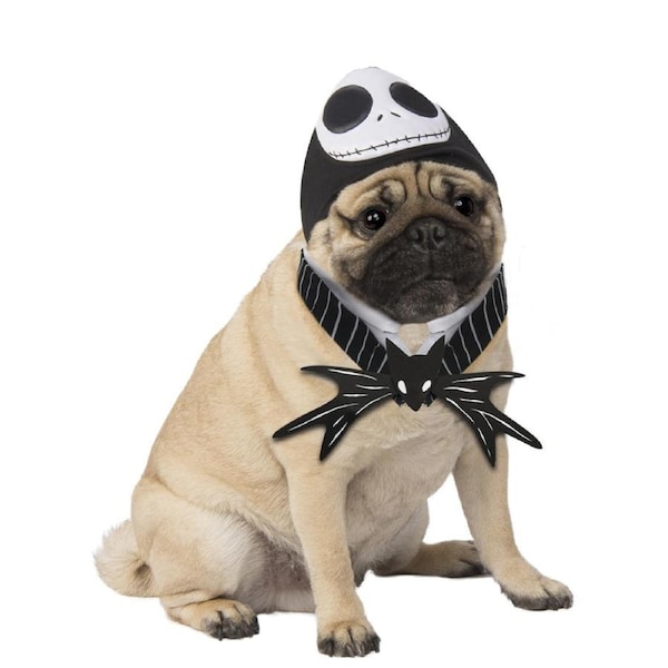 Rubies Jack Skellington Nbc Pet Dog Accessory Costume Dress Up Party/Halloween L