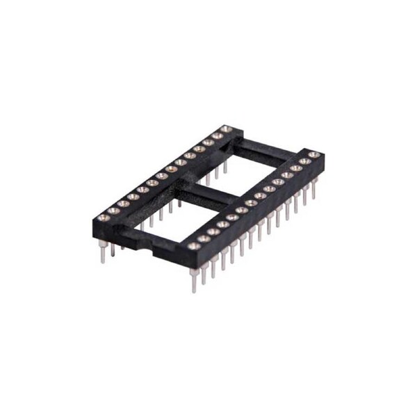 28 Pin (0.6") DIL Machined Pin IC Socket
