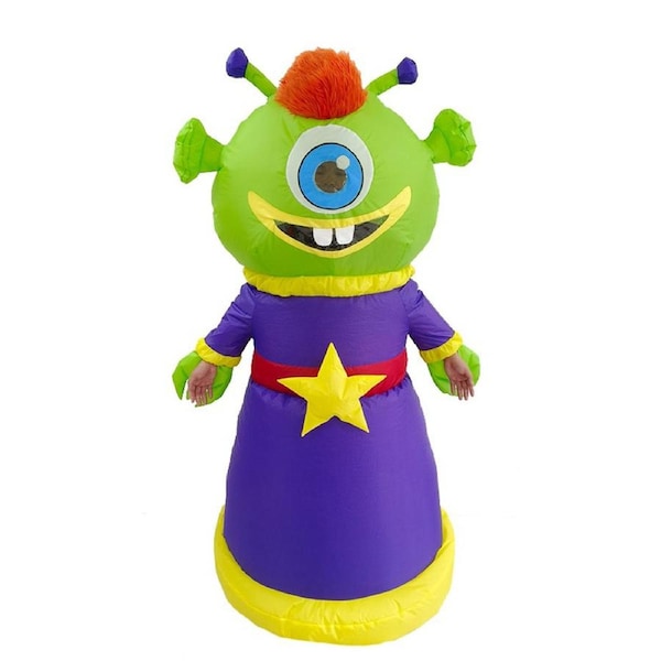 Rubies Alien Inflatable Adult Costume Dress Up Party/Halloween Outfit One Size