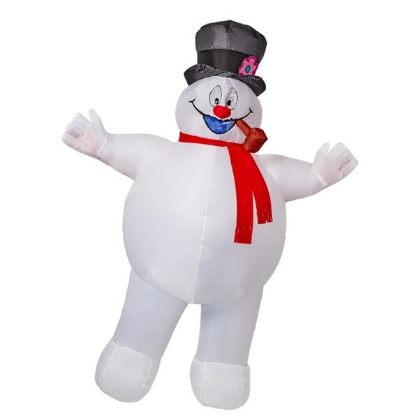 Frosty the Snowman Inflatable Costume Dress Up Party/Halloween Adult