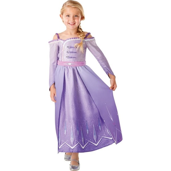 Disney Elsa Frozen 2 Prologue Costume Kids Dress Up Party/Halloween Size 3-5y