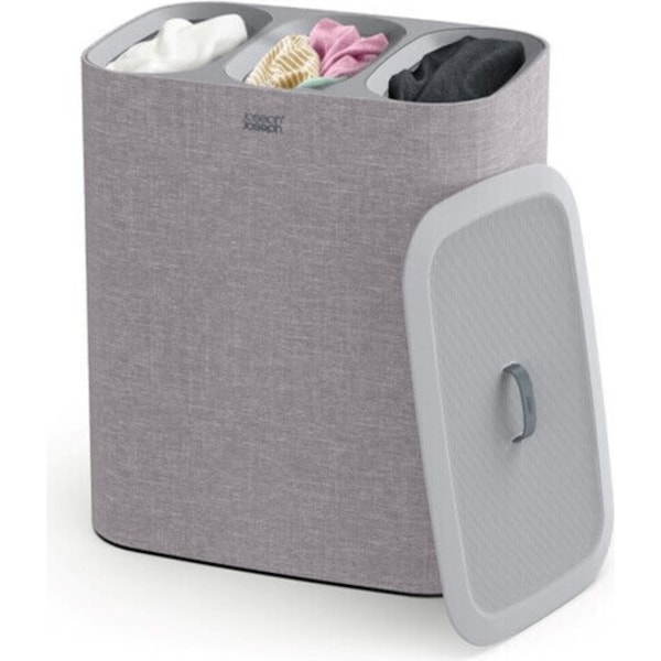 Joseph Joseph Tota Trio 90L Laundry Basket - Grey