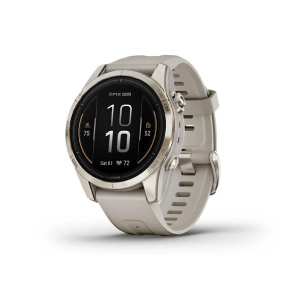 Garmin Epix Pro Gen2 Sapphire 42mm - Soft Gold, Light Sand Band