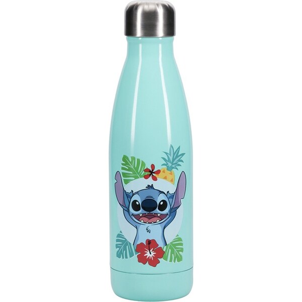 Paladone 460ml Stitch Metal Water Bottle Kids Travel Drinking Container Assorted